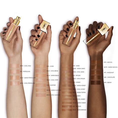 buy ysl touche eclat foundation|ysl touche eclat shade chart.